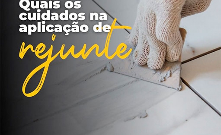 Como aplicar o Rejunte