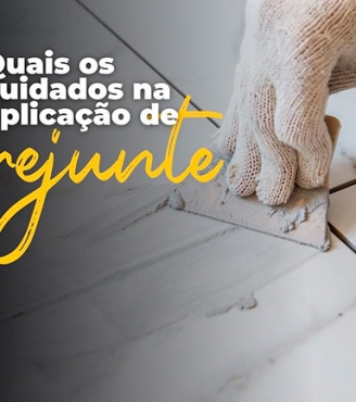 Como aplicar o Rejunte