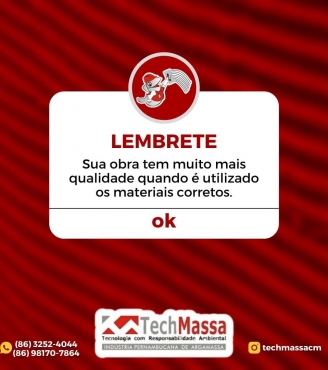 Utilize os materiais corretos na sua obra