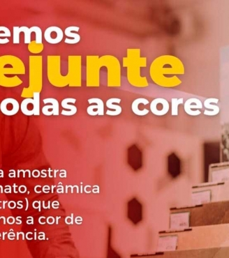 Rejunte de todas as cores